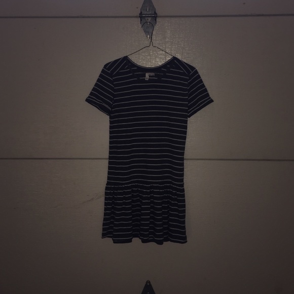 Striped Shirt-Dress
