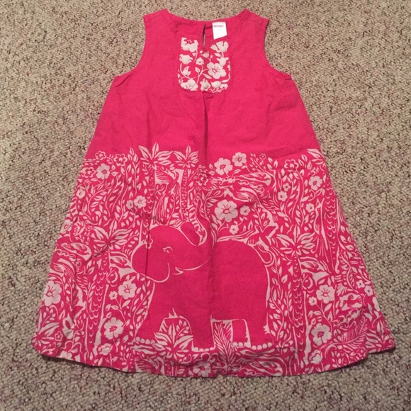 Girls youth kids Gymboree Fuschia dress