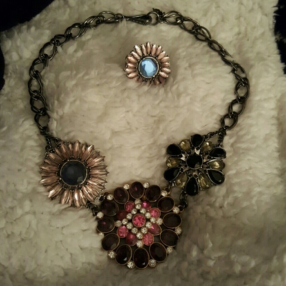 Lucky Brand necklace  and ring