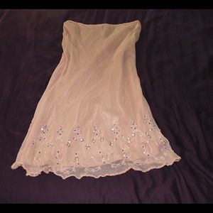 Tea length boho skirt