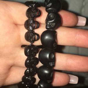 Black Skull Bracelets