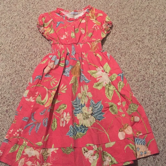 Youth girls Hawaiian print dress