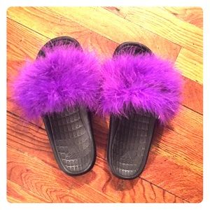 Fux Fur slippers