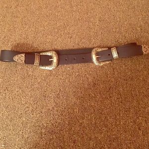 Double buckle belt from ASOS
