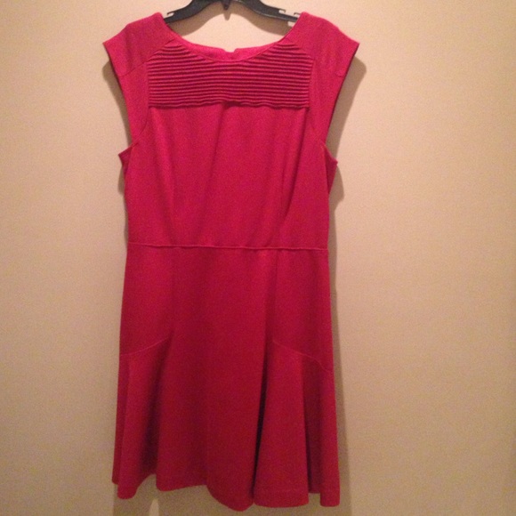 Banana Republic Structured cap sleeve dress