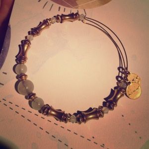 rose Quartz beaded Alex and ani