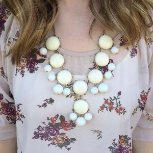 Nordstrom BP cream statement necklace
