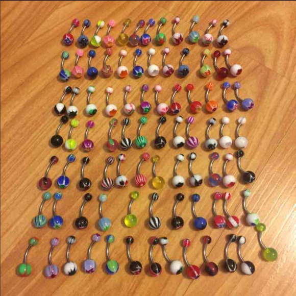 Jewelry - !!LAST ONE!! 🎉 LOT OF 25 BELLY RINGS 🎉