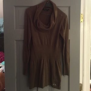 BCBG angora and wool long sleeved sweater