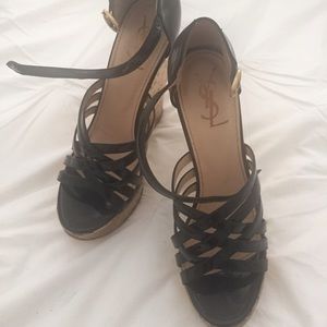 YSL Heeled Sandals