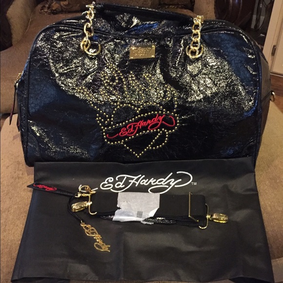 Ed Hardy overnight bag