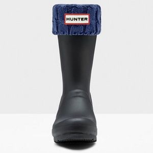 Hunter Cable Short Boot Socks