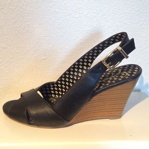 Jessica Simpson peep toe wedge