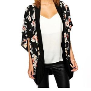 Kimono style sheer top