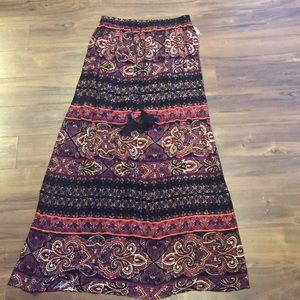 Forever 21 Boho Maxi Skirt