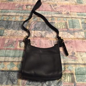Authentic Coach vintage black leather purse