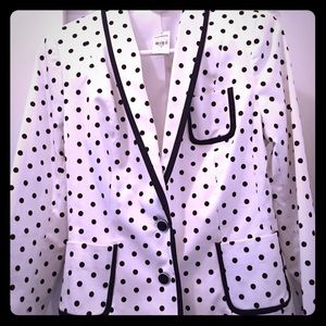 New Express polka dot women's blazer⚫️⚪️