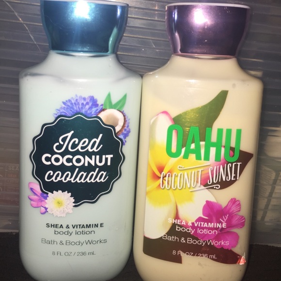 2 body lotions