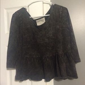 Free People Peplum Top