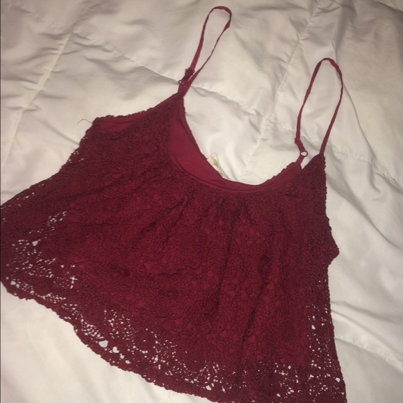 Pacsun Maroon Tank Top