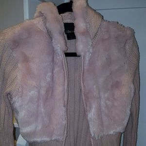 Sweater and slippers