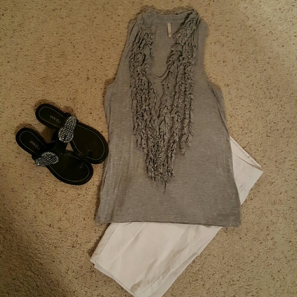 Olivia Moon sleeveless knit top