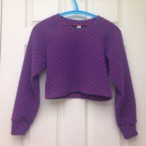 American Apparel cropped sweater