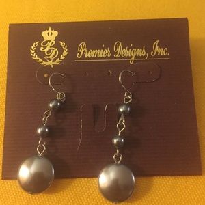 Grey Earrings