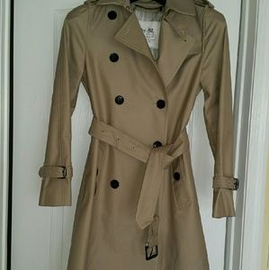 Coach NWT satinlined Tan Trench Coat- Reduced