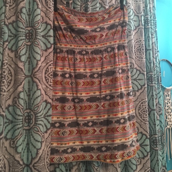 Volcom Strapless Mini Dress - Picture 2 of 4