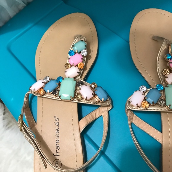 Jeweled Sandals - Picture 2 of 2