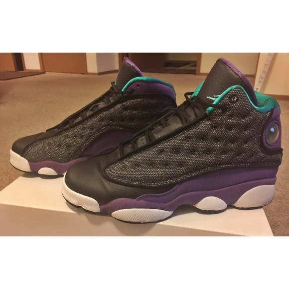 Jordan Retro Grape 13's Size 6.5Y