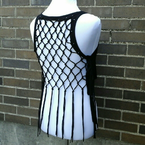 Festival Fringe Crop Top - Picture 2 of 4