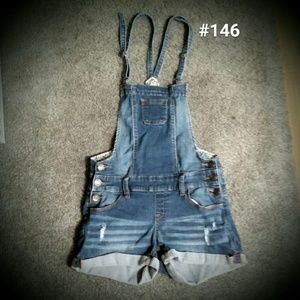 Wax Jean size Small overall shorts