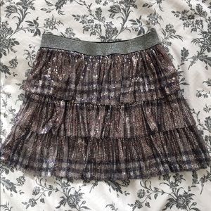 Forever 21 sequin mini skirt