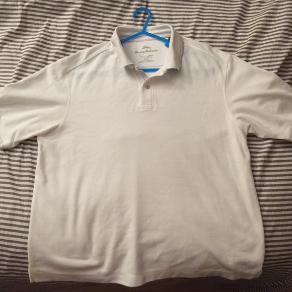 Size M Tommy Bahama White Polo