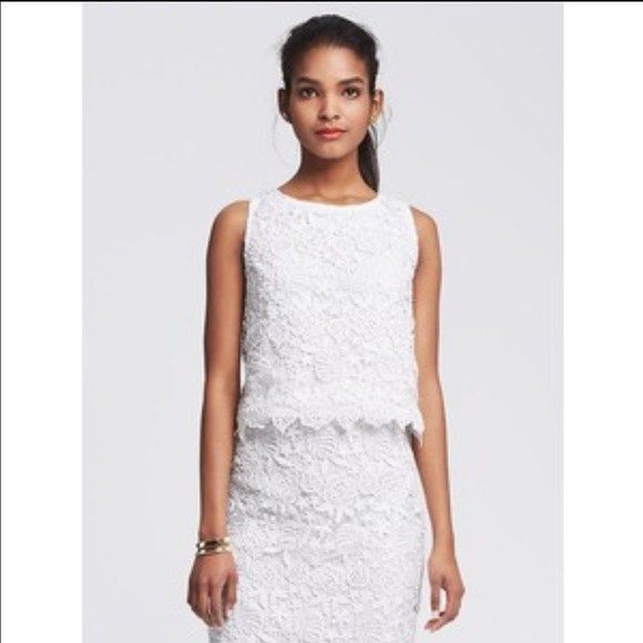 Lace crop top