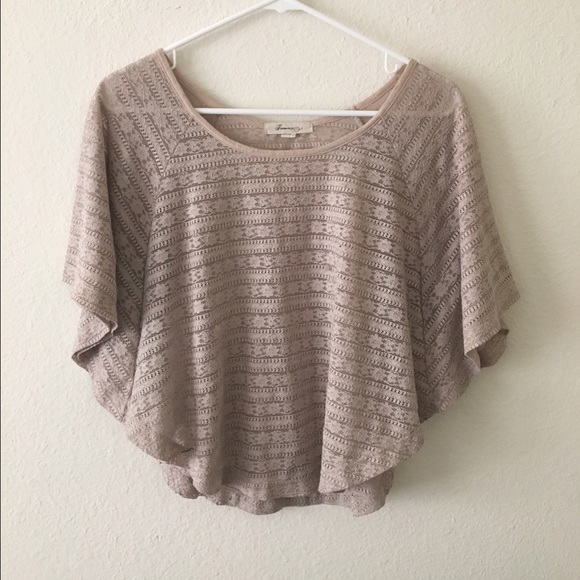 Forever 21 lace crop top