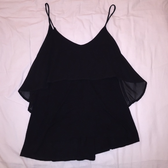 Sparkle & Fade black tank top