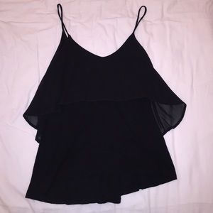 Sparkle & Fade black tank top