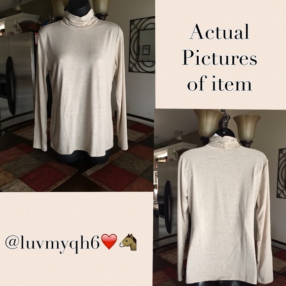 Mock Turtle Neck Top - Picture 2 of 2