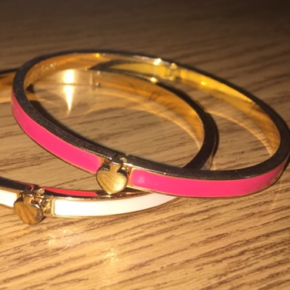 Pink Kate spade bangle!