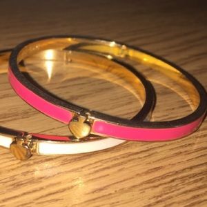 Pink Kate spade bangle!
