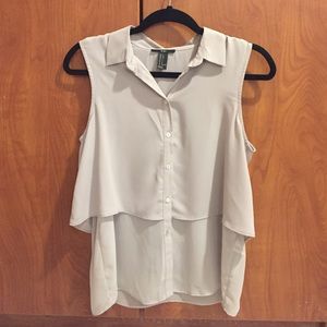 Forever 21 Sleeveless Blouse