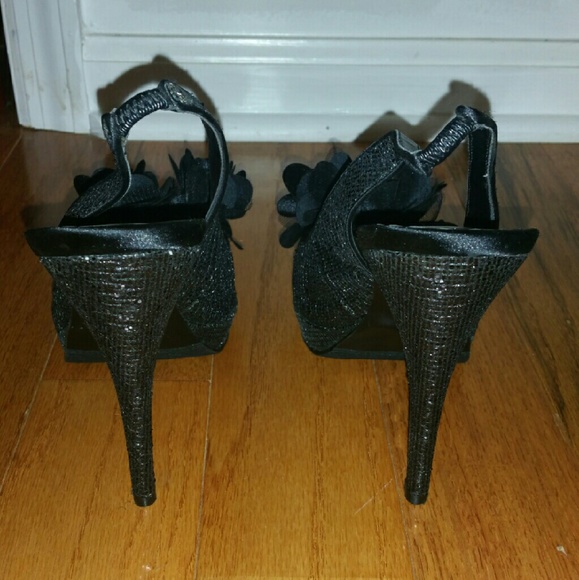 Formal peep toe sling back shoes - Picture 3 of 4