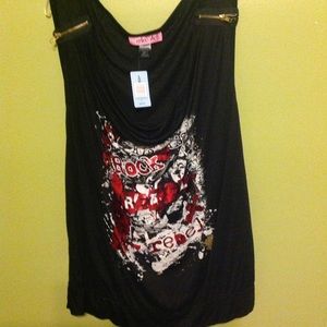 Retro Doll rocker tank size 3 (22/24) from Torrid