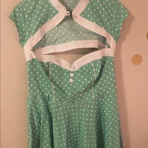 Hellbunny Polka Dot Dress