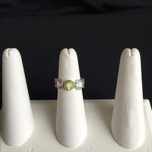 Poppy Coach Ring