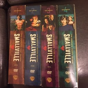 Smallville DVD series season 1,2,3 & 4