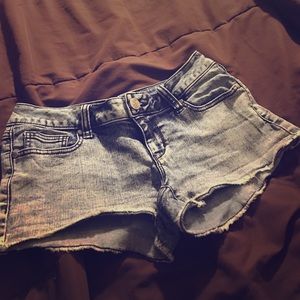 Decree denim shorts